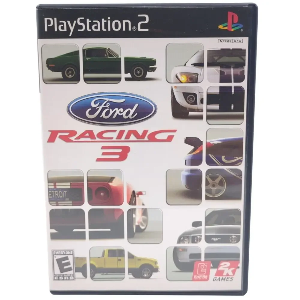 Ford Racing 3 PlayStation 2 PS2 Video Game Race Driving Cars Tested